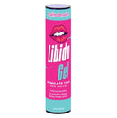 Libido Gel Female Arousal Gel 0.5 Oz Bottle packaging with bold graphics and text promoting enhanced pleasure.