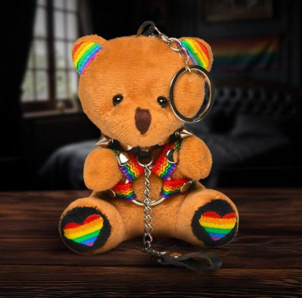 MASTER SERIES PRIDE BEAR KEYCHAIN-0