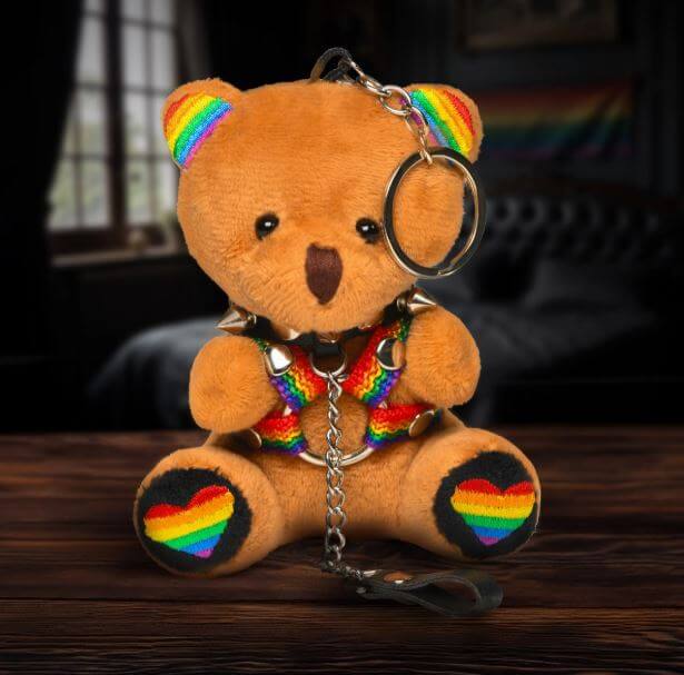 MASTER SERIES PRIDE BEAR KEYCHAIN-0