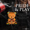 MASTER SERIES PRIDE BEAR KEYCHAIN-1