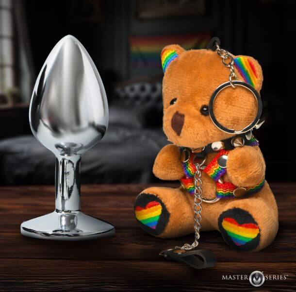 MASTER SERIES PRIDE BEAR KEYCHAIN-2
