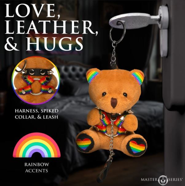 MASTER SERIES PRIDE BEAR KEYCHAIN-3