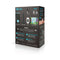 b-Vibe Triplet Remote Controlled Anal Beads Plug Black packaging with features and instructions for use.