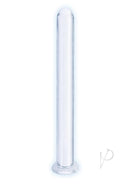 First Glass Thins Cylindrical Glass Plug Clear, sleek borosilicate glass toy for internal and external stimulation.