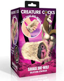 CREATURE COCKS SAVAGE SHE-WOLF SILICONE STROKER-5
