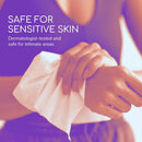 Astroglide Get Flirty Toy Cleaner Wipes Pack Of 20 safe for sensitive skin and dermatologist-tested for intimate areas.