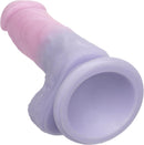 First Time Liquid Silicone Dong 5.75 inch in soft, flexible colors with a smooth body-safe design for comfortable stimulation.