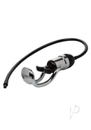 Optimum Series Maximum Results Penis Pump Set Smoke with chrome handle for easy one-handed operation.
