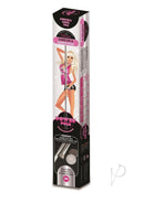 Power Pole Ultimate Exercise and Dance Pole Silver packaging showcasing pole for home workouts and dance routines.