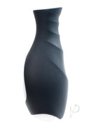 VeDO Torpedo Vibrating Stroker Just Black Glow In The Dark image showing its sleek design and texture.