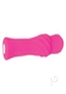 Evolved Twist and Shout Silicone Rechargeable Vibrator Pink featuring a tulip-shaped head and textured shaft.