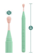 Sage Rechargeable Oscillating Wand Vibrator Green features a precision tip and ergonomic design for customizable comfort.