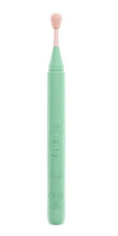 Sage Rechargeable Oscillating Wand Vibrator Green showcasing precision tip and ergonomic design for targeted application.