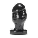 Oxballs Honcho-2 Medium Silicone Butt Plug Black for comfortable and confident wear, featuring a tapered design.