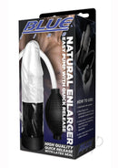 Blue Line Natural Enlarger Easy Penis Pump Black packaging with ergonomic hand bulb and clear cylinder for vacuum enhancement.