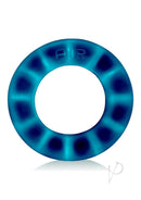 Oxballs Air Silicone Sport Cock Ring Blue showcasing a lightweight, bulge-enhancing design for comfort and style.