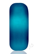 Oxballs Big Ox Super Mega Stretch Silicone Cock Ring Blue in a vibrant blue color, showcasing its thick and cushioned design.