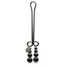 Fifty Shades Darker Just Sensation Beaded Clitoral Clamp featuring smooth beaded design for enhanced stimulation.