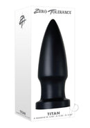 Zero Tolerance Titan Anal Plug Black