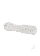 Senso Dual Pleasure Penis Sleeve 2 Pack Clear, stretchy and textured sleeves for enhanced solo and partnered pleasure.