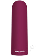 Evolved Mighty Thick Rechargeable Bullet Vibrator Red, featuring a girthy design for powerful vibrations.