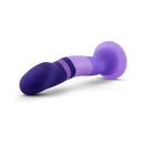 Avant D2 Purple Rain 7.5 Inch Silicone Dildo featuring elegant curves and a broad head, body-safe silicone design.