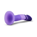 Avant D2 Purple Rain 7.5 Inch Silicone Dildo showcasing its elegant curves and smooth design.