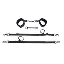 Sportsheets Pivot Connection Kit With Cuffs and Tethers includes adjustable tethers and cuffs for secure positioning.