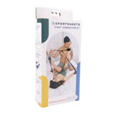 Sportsheets Pivot Connection Kit With Cuffs and Tethers packaging showing adjustable tethers for restraint and support.