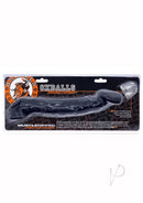Oxballs Muscle Ripped Cocksheath Extender Black packaged for enhanced girth and length with FLEXtpr material.