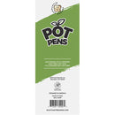 Wood Rocket Pot Pens 3 Pack Cannabis Gag Gift packaging showing playful design and cannabis-themed quips.