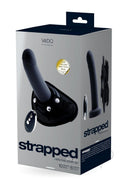 VeDO Strapped Vibrating Strap On with Remote Just Black