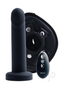 VeDO Strapped Vibrating Strap On with Remote Just Black - Image 2
