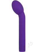 Evolved Sweet Spot Silicone G-Spot Vibrator Purple with bulbous head for targeted pleasure.