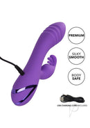 California Dreaming West Coast Wave Rider Rabbit Vibrator in premium silky smooth silicone, USB charging included.