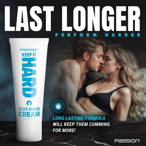 PASSION KEEP IT HARD STAY HARD CREAM 1.5 OZ-2