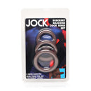 Jock Discrete Silicone Cock Ring Set – Dark