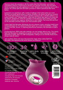 Lickety Split Oral Stimulator packaging with product features and specifications.