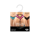Dahlia Cheeky Hipster Panty Black Queen Size displayed with various colors in packaging for daily wear.