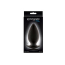 NS Novelties Renegade Spades Extra Large Anal Plug packaging showcasing the product design and features.