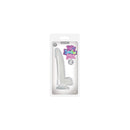 Jelly Rancher 5 Inch Smooth Rider Dong Clear packaging showcasing the product.