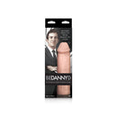 NS Novelties Be Danny D Penis Extension and Girth Enhancer packaging with model image.