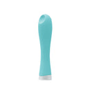 NS Novelties Luxe Candy Silicone Vibrator Turquoise shown in a sleek, ergonomic design with a soft turquoise finish.