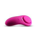 Techno Lucy App Controlled Magnetic Panty Vibe Magenta, a vibrant pink wearable vibrator for discreet pleasure.