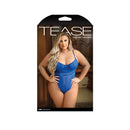 Fantasy Lingerie Abby Bodysuit 3X/4X showcased on packaging, featuring a flattering plus-size design.