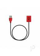 USB charging cable for Aneros Helix Syn V Rechargeable Prostate Massager Black