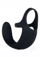 Zero Tolerance Remote Vibrating Ball Cradle Cock Ring Black designed for intense stimulation and comfort.
