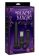 Black Magic Pleasure Kit packaging featuring four essential vibrators for ultimate satisfaction and versatile stimulation.