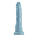 Femmefunn Wireless Turbo Shaft Vibrator Light Blue featuring a realistic design and textured surface for enhanced pleasure.