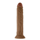 Shaft Model J 9.5 Inch Liquid Silicone Dong Oak featuring realistic design and smooth texture.